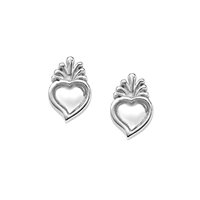 Earrings Amen Woman Sacro in Silver ORSCB3 - ORSCB3